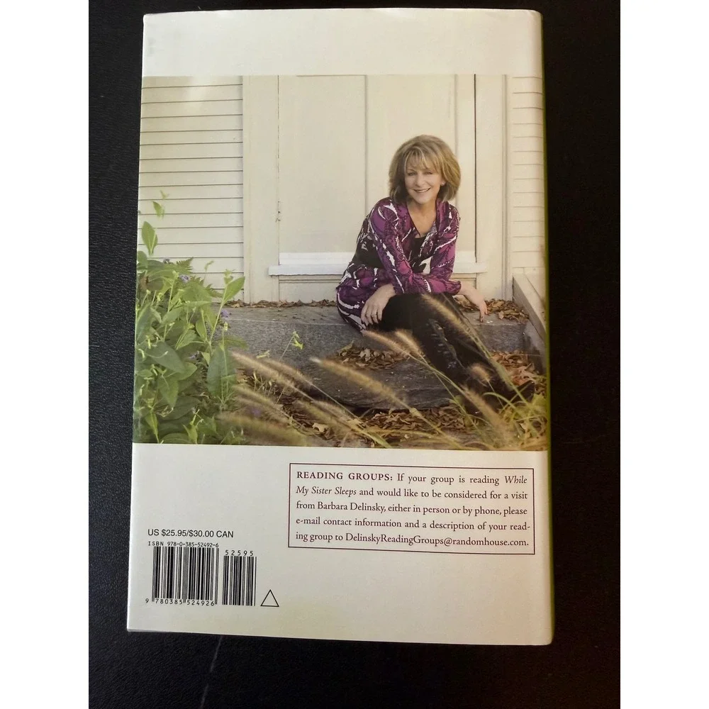 While My Sister Sleeps Barbara‎ Delinsky Hardcover Fiction Book 2009